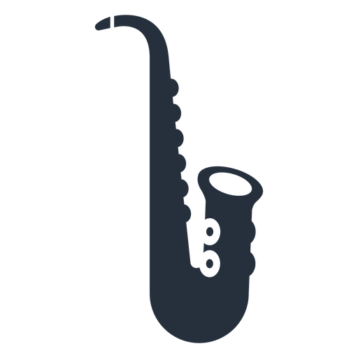 Music saxophone PNG Design