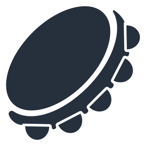 Music tambourine Transparent PNG & SVG vector file