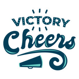 Victory Lettering PNG & SVG Design For T-Shirts