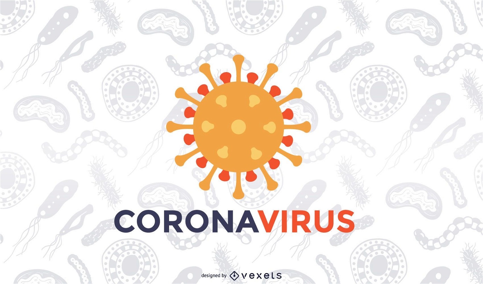Coronavirus Covid-19 background