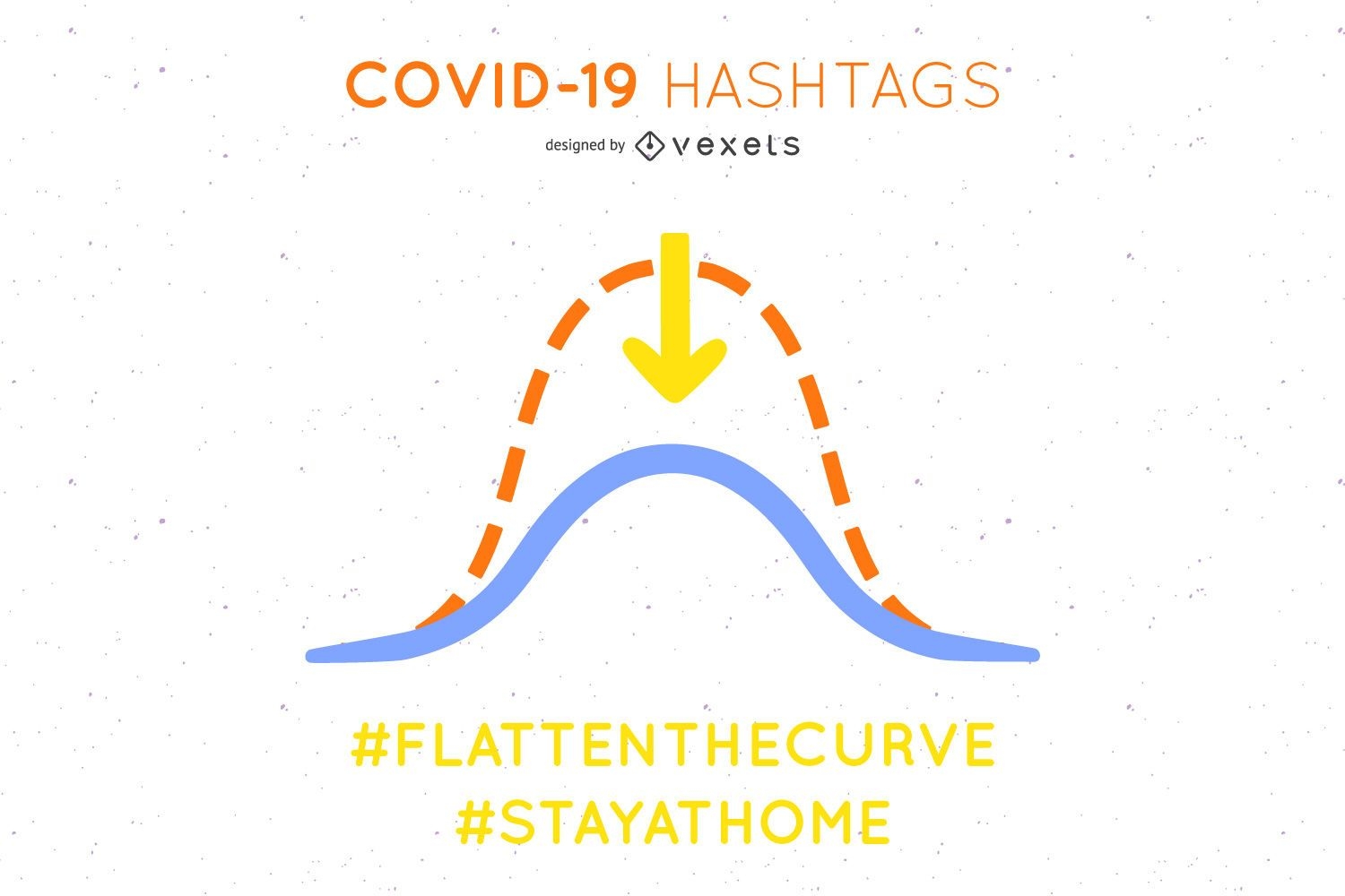 Covid-19 flatten the curve template