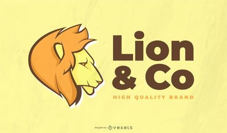 Lion logo template