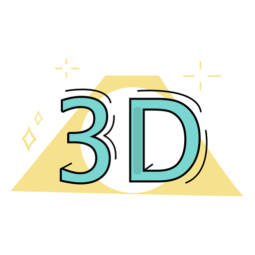 3D-Zeichenelement PNG-Design