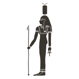 Dios egipcio neith Diseño PNG