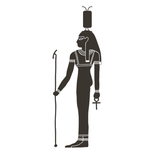 Dios egipcio neith Diseño PNG