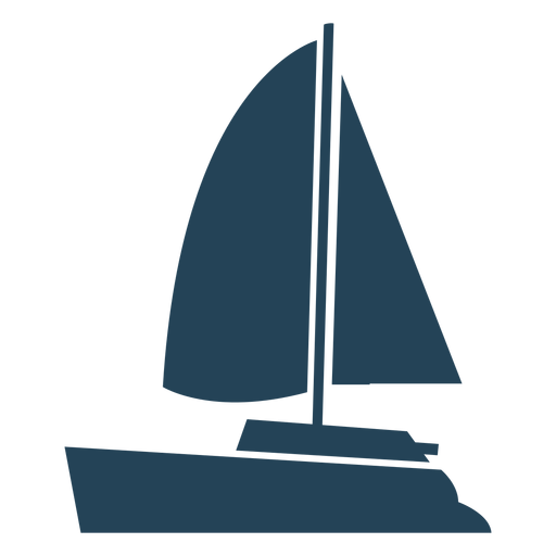Awesome sailboat vector PNG Design
