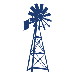 Awesome windmill vector PNG Design