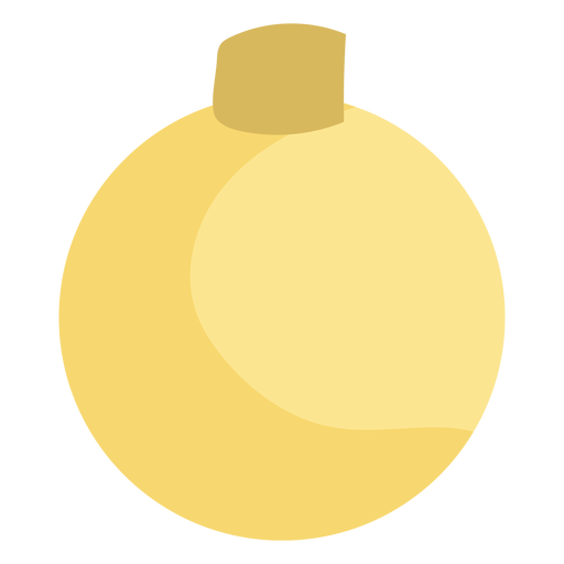 Elemento de bola de navidad Diseño PNG
