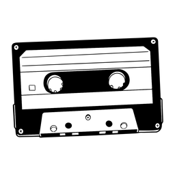 Cinta de cassette cool Cinta de cassette cool