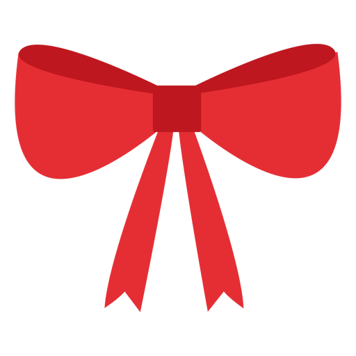 Christmas ribbon element PNG Design