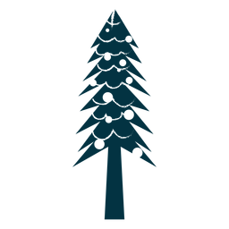 Resumen de bolas de árbol de Navidad Diseño PNG