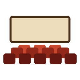 Assentos de cinema legal Desenho PNG