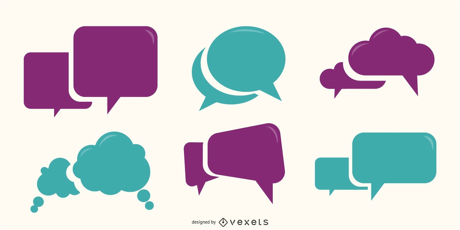Thought and Speech Bubbles Pack