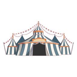 imágenes prediseñadas de carpa de circo