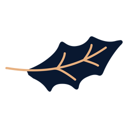 Folha colorida fofa Desenho PNG