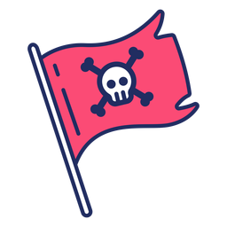 Cute pirate flag