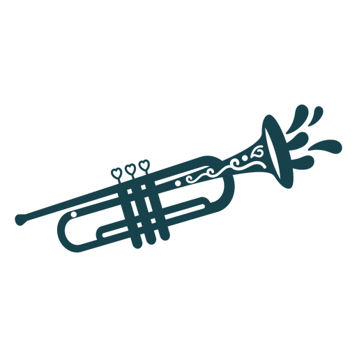 Cute stroke trumpet