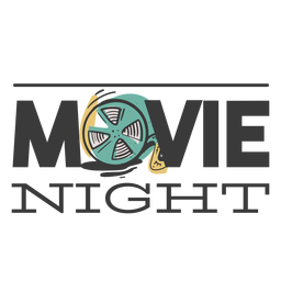 Noche de cine de diseño Diseño PNG
