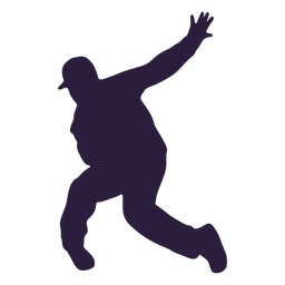 Pose de bailarina de dubstep Diseño PNG