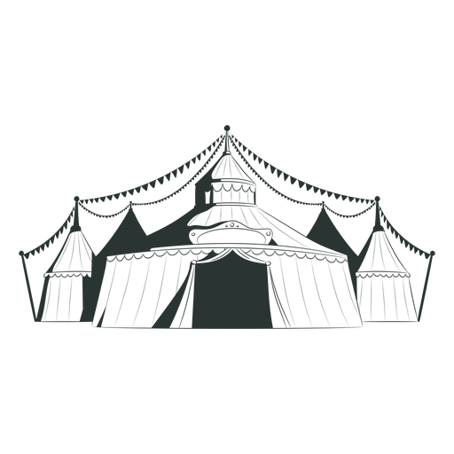 Grand Circus Tents Transparent Png Svg Vector File