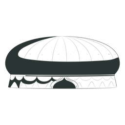 High roof tent circus PNG Design