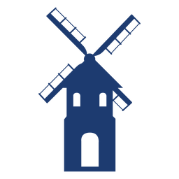 High windmill vector PNG Design