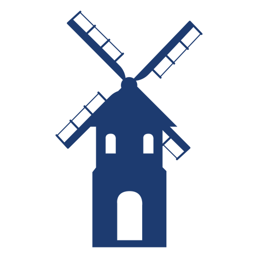 High windmill vector PNG Design