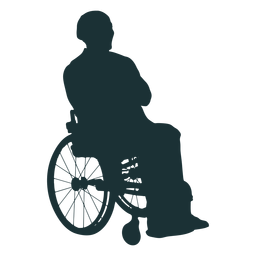 Pessoa desativada silhueta Desenho PNG