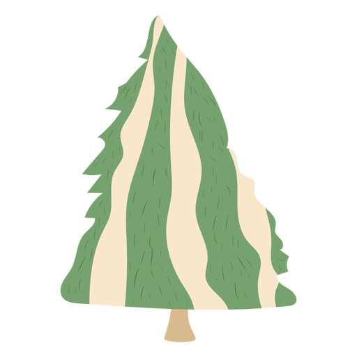 Pine tree snow PNG Design
