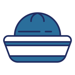 Pirate boat flat PNG Design