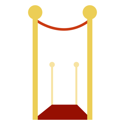 Ceremonia de alfombra roja Diseño PNG