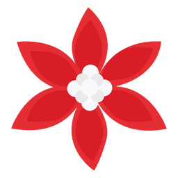 Flor de pétalas vermelhas