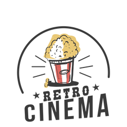 Retro Kino cool PNG-Design