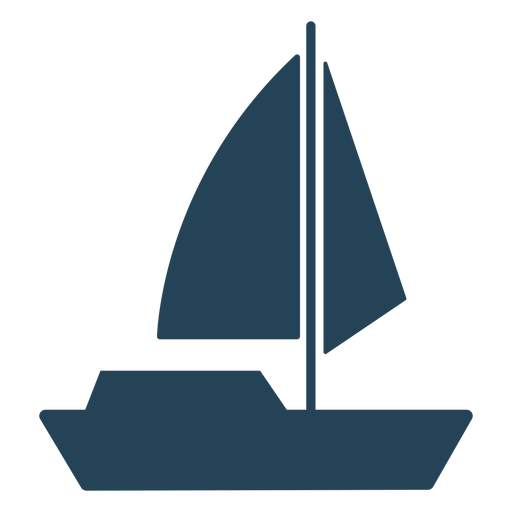Segelboot Vektor genial PNG-Design