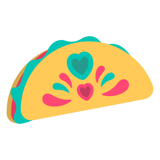 Tacos delicioso plano