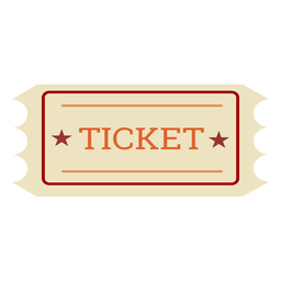 Elemento de cine de entradas Diseño PNG