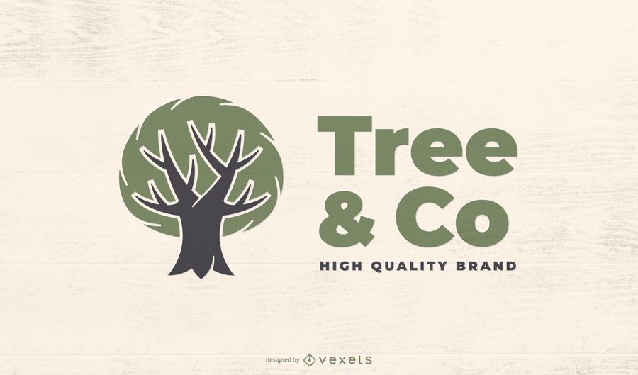 Eco green tree logo template Eco green tree logo template