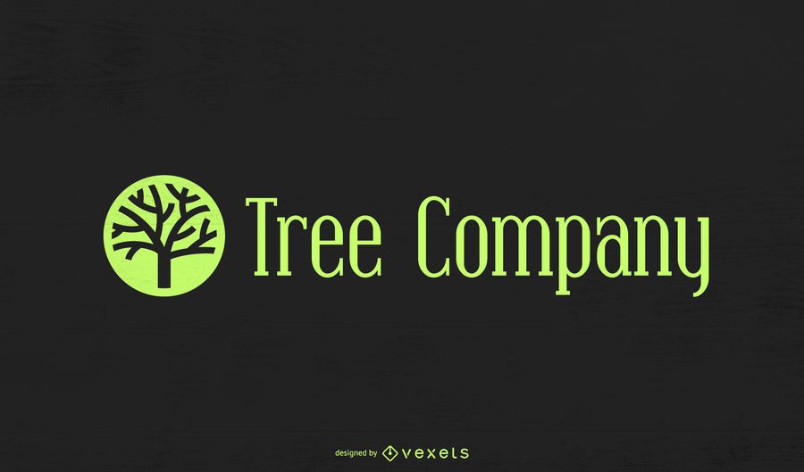 Tree company logo template Tree company logo template