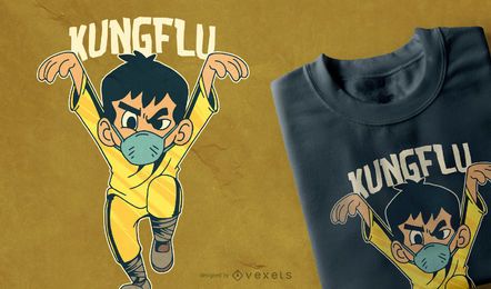 Kungflu t-shirt design Kungflu t-shirt design