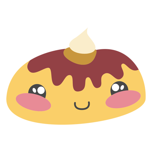 Charakter Kuchen süße Farbe PNG-Design