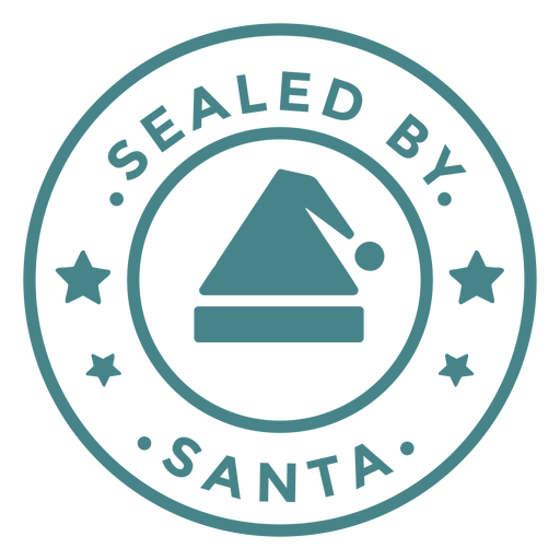 Christmas Santa Stamp Lettering Transparent Png Svg Vector File