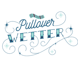 Letras de suéter más húmedo Diseño PNG