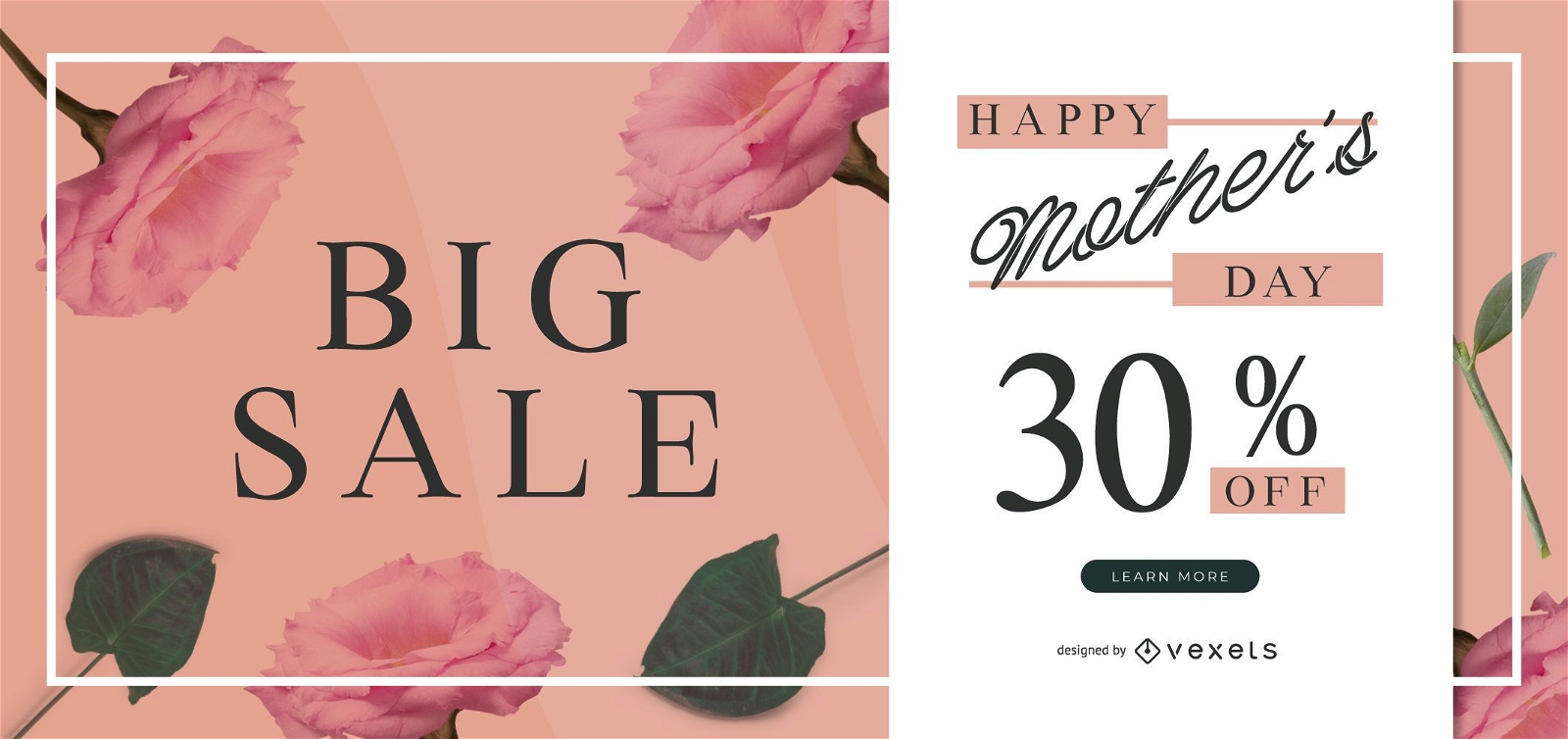 Mother's day sale slider template