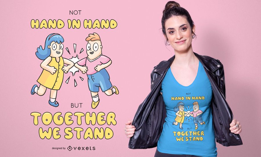 Together we stand t-shirt design Together we stand t-shirt design