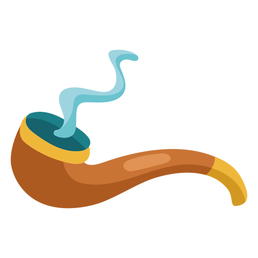 Cigar pipe illustration