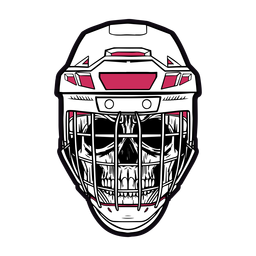 Casco de calavera detallado dibujado a mano Diseño PNG