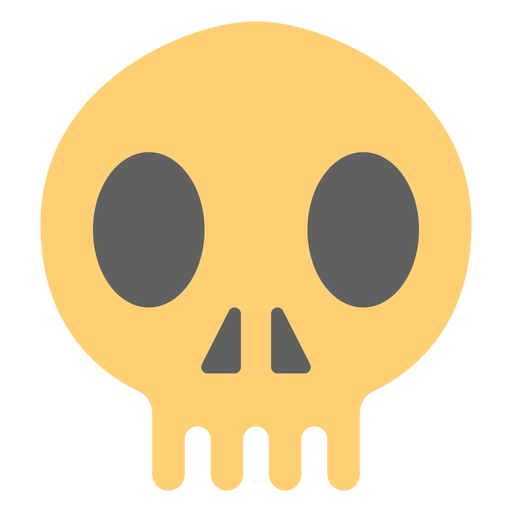 Ilustración de calavera pirata Diseño PNG