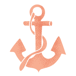 Icono de plantilla de ancla de barco Transparent PNG