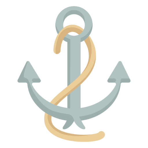 Schiffsseilanker PNG-Design