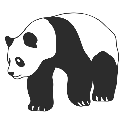 Design PNG E SVG De Personagem De Panda Bonito Para Camisetas